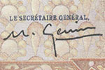Maurice Genin signature