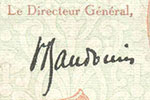 Paul Baudouin signature