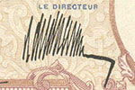 René Thion de la Chaume signature